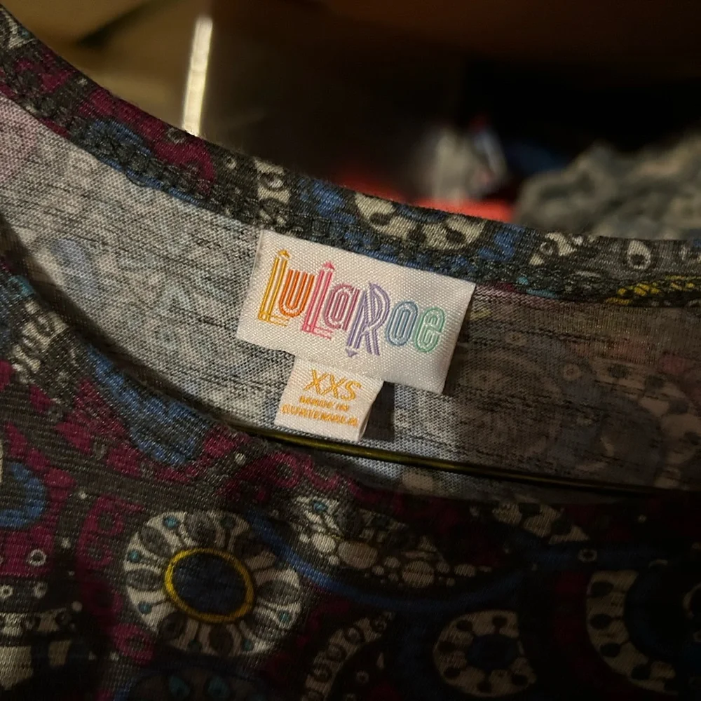 Size XXS LulaRoe Carly dress - Picture 2 of 2